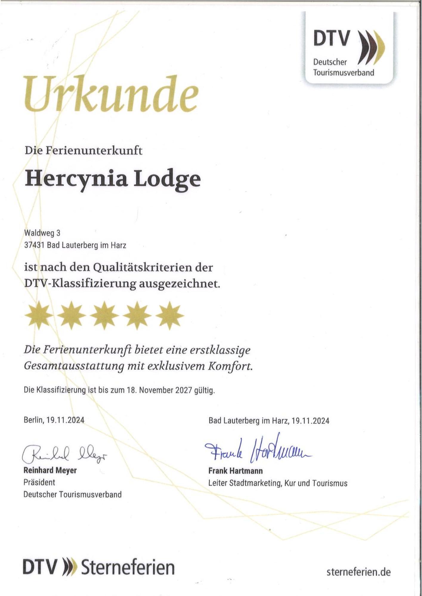 באד לאוטרברג Hercynia Lodge מראה חיצוני תמונה
